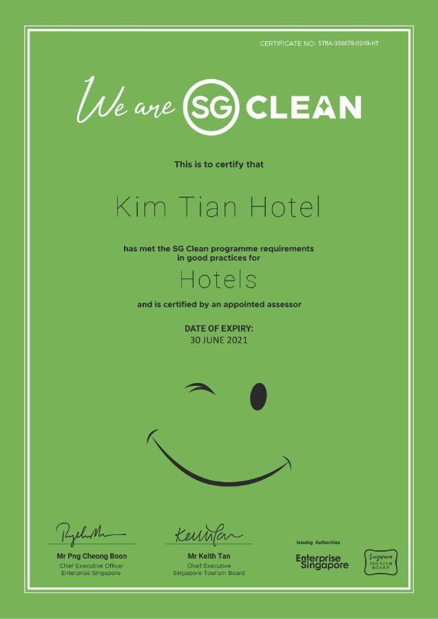 Kim Tian Hotel Singapore Eksteriør bilde